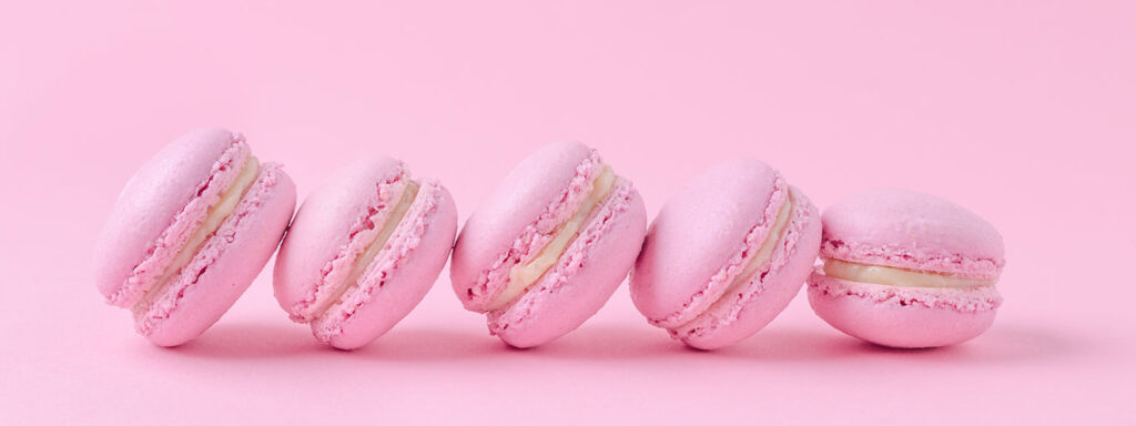 Macaroons rosas