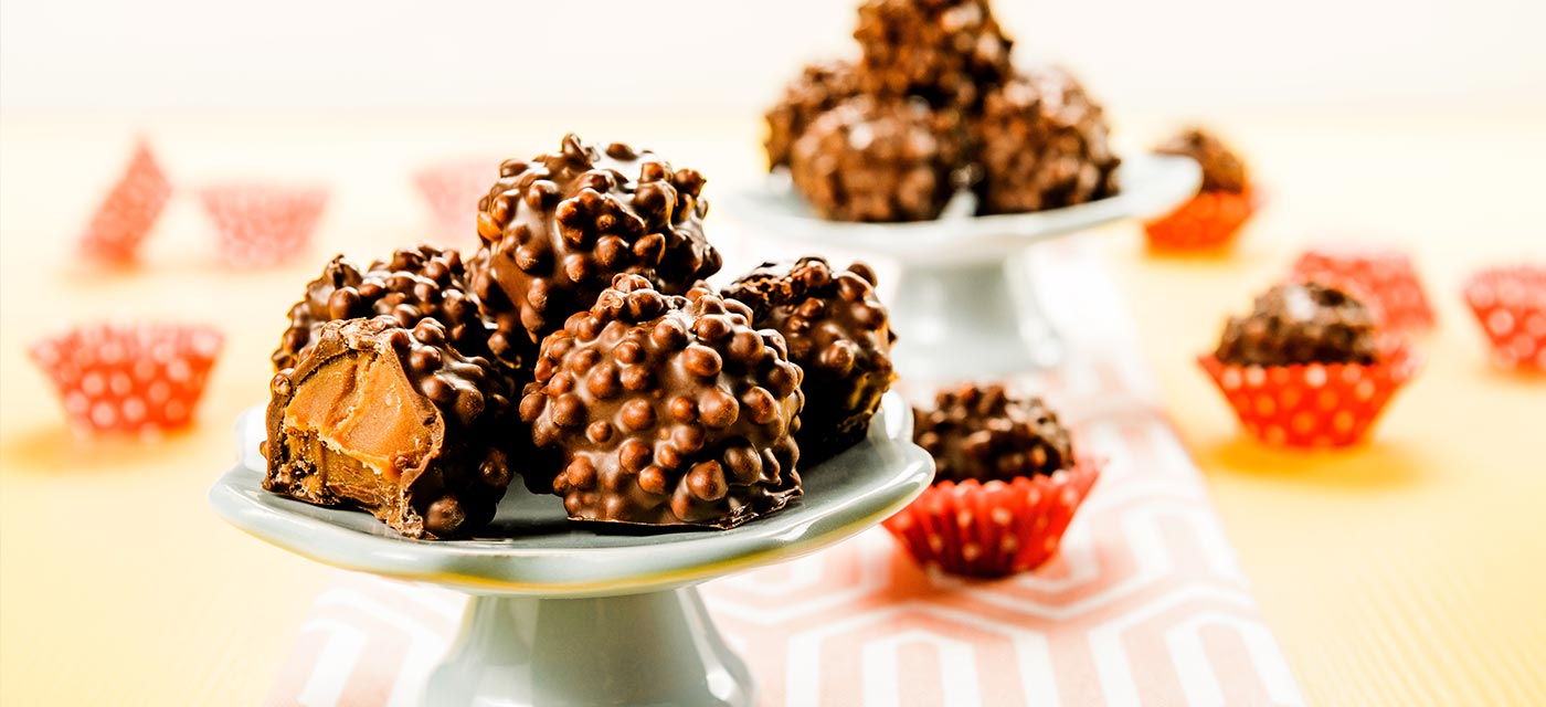 Receita Brigadeiro Crocante Do Portal Docepedia