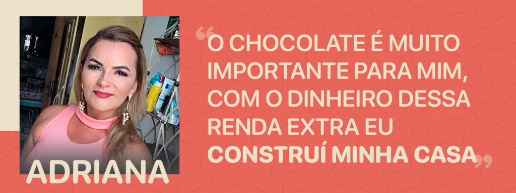 História Mulheres no Doce Mundo do Chocolate